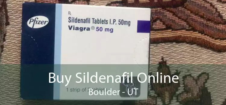Buy Sildenafil Online Boulder - UT