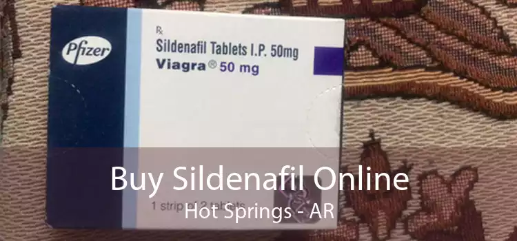 Buy Sildenafil Online Hot Springs - AR