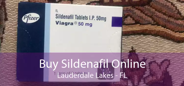 Buy Sildenafil Online Lauderdale Lakes - FL